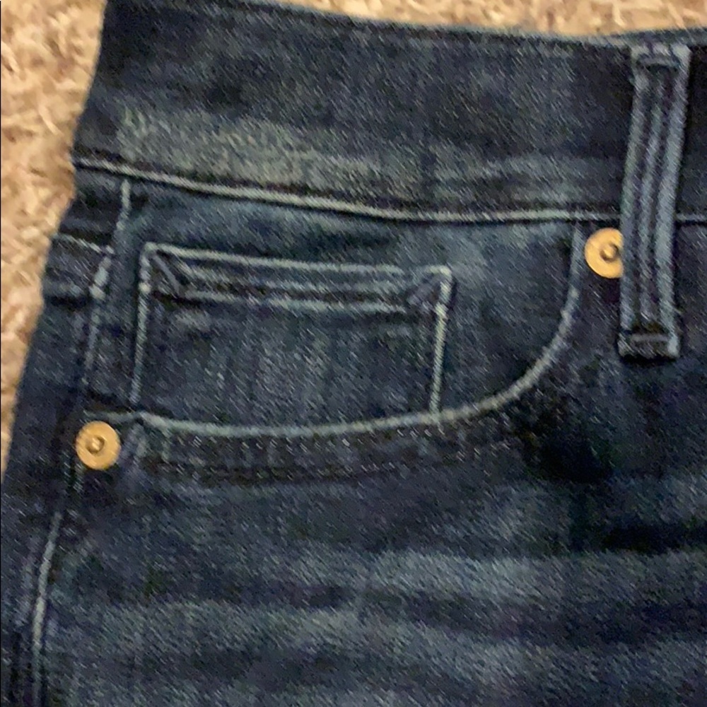 Express Mid Rise Wide Leg Flare Jeans NWT 00 - Picture 7 of 8